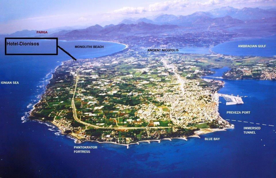 Dionisos Hotel ミティカス エクステリア 写真